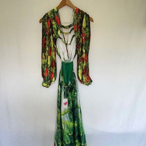 Tropical Waterfalls Maxi Dress - Picture 9 of 16